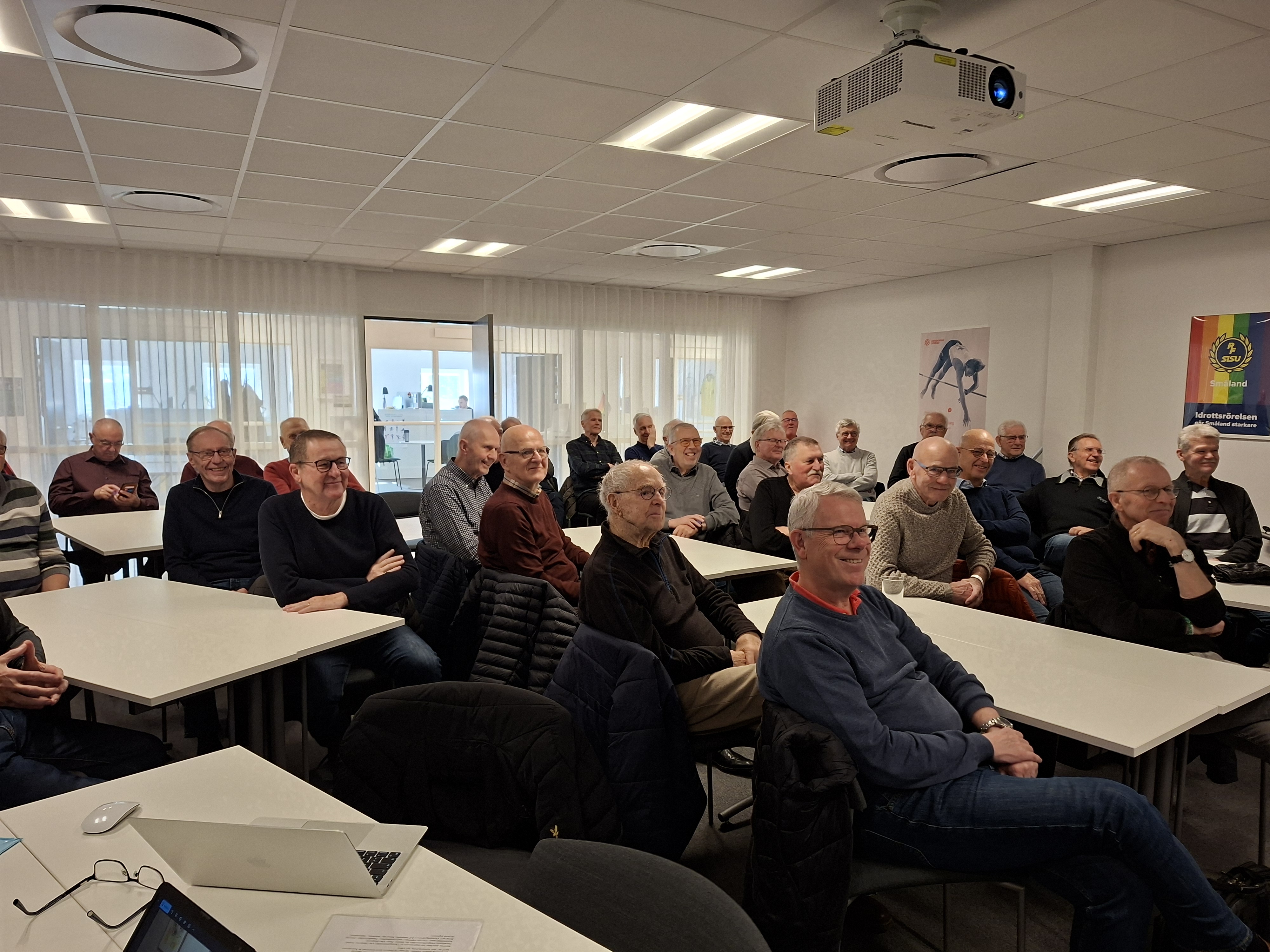 Välbesökt träff med inspirerad publik