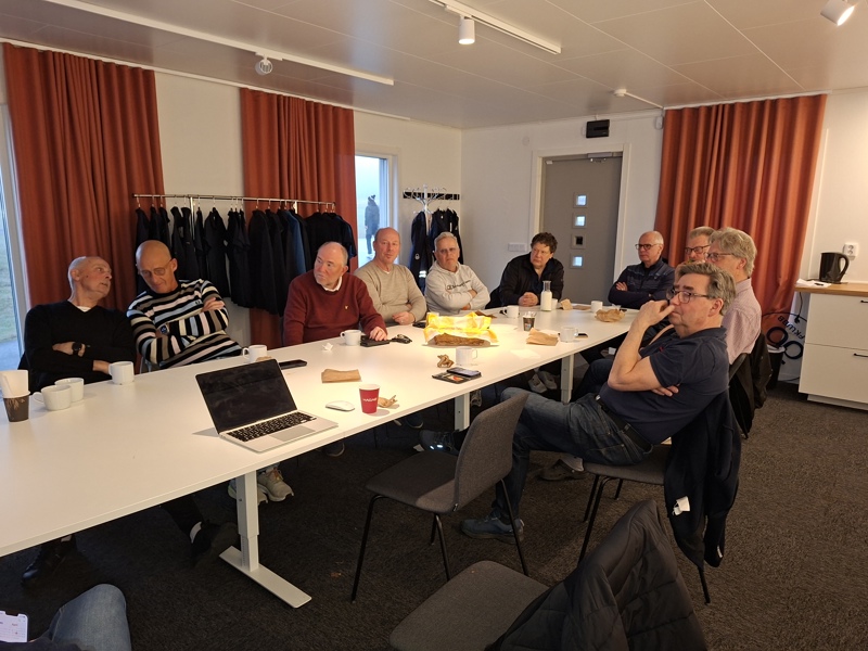 Informationsmöte för att attrahera nya medlemmar till Veteranerna