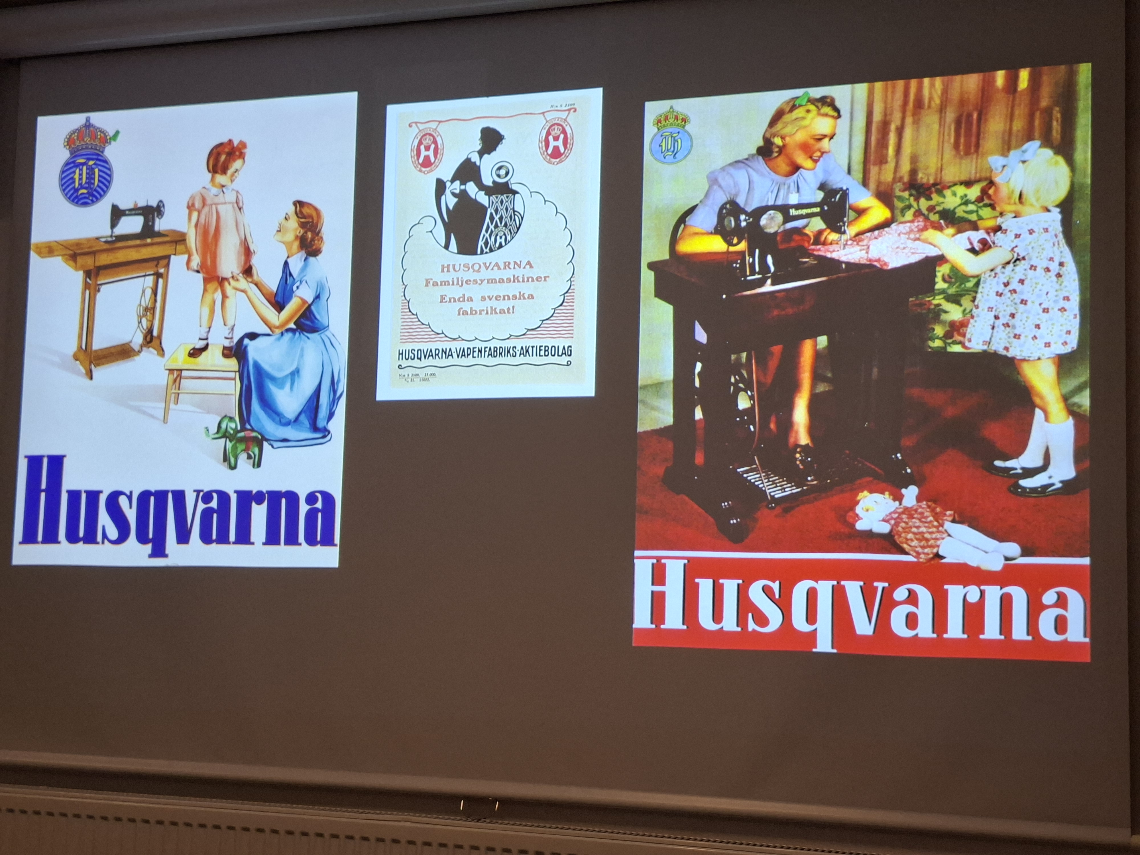 Även symaskinerna fick sin beskärda del