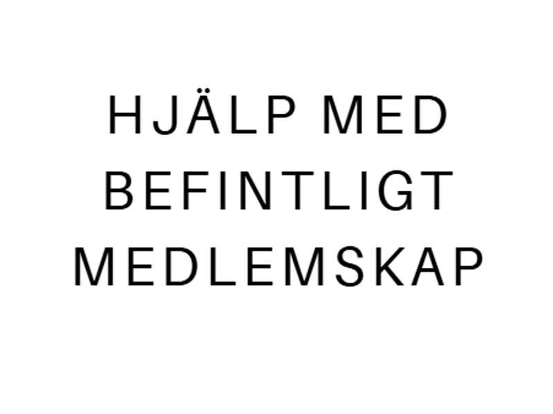 Guide för misslyckad betalning